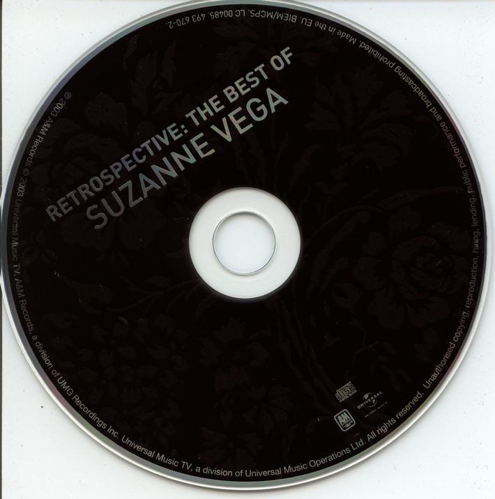 Suzanne Vega  Retrospective, The Best of  cd1